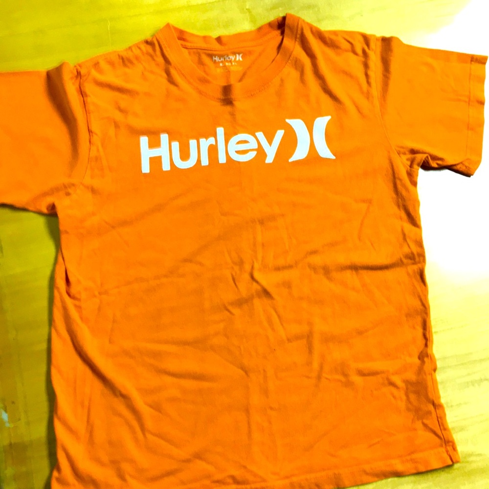 Hurley Orange Skater shirt